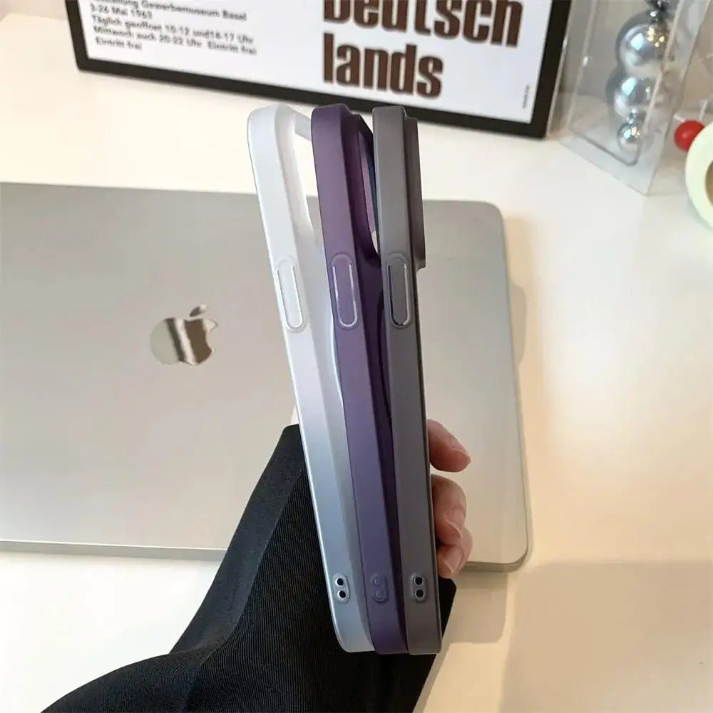 Matte Ultra-Thin iPhone MagSafe Case Shockproof Translucent