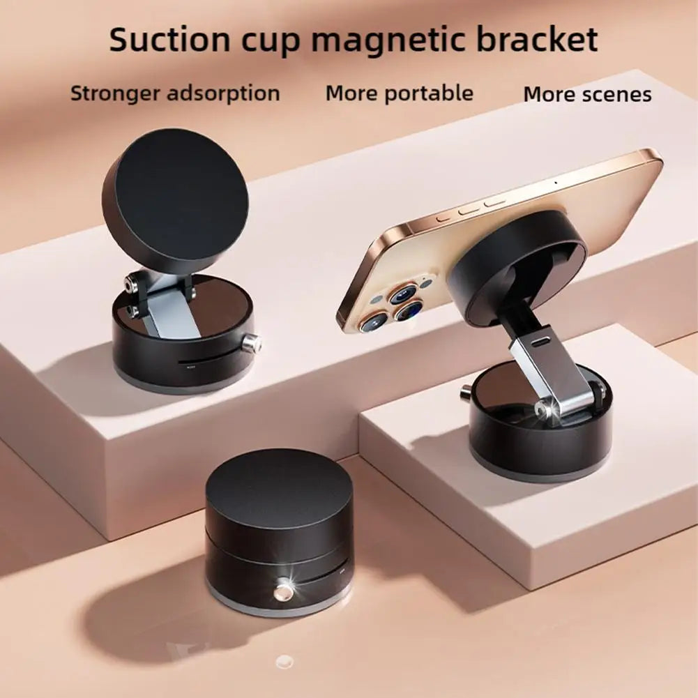 Double Sided Suction Cup Magnetic Phone Holder Lazy Multi-functional