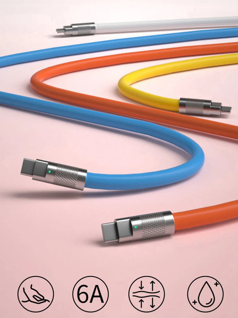 120W USB-C to USB-C Cable PD Type-C Charger Fast Charge