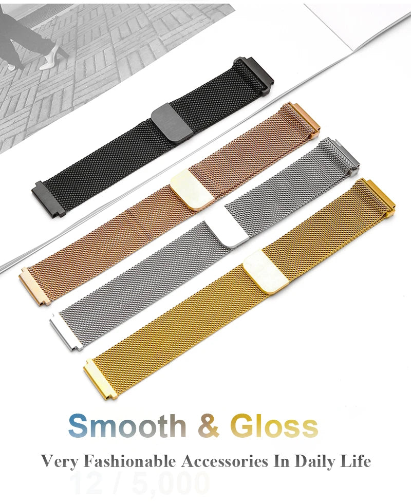 Milanese Loop Strap for Samsung Galaxy Watch 7 6 5 4
