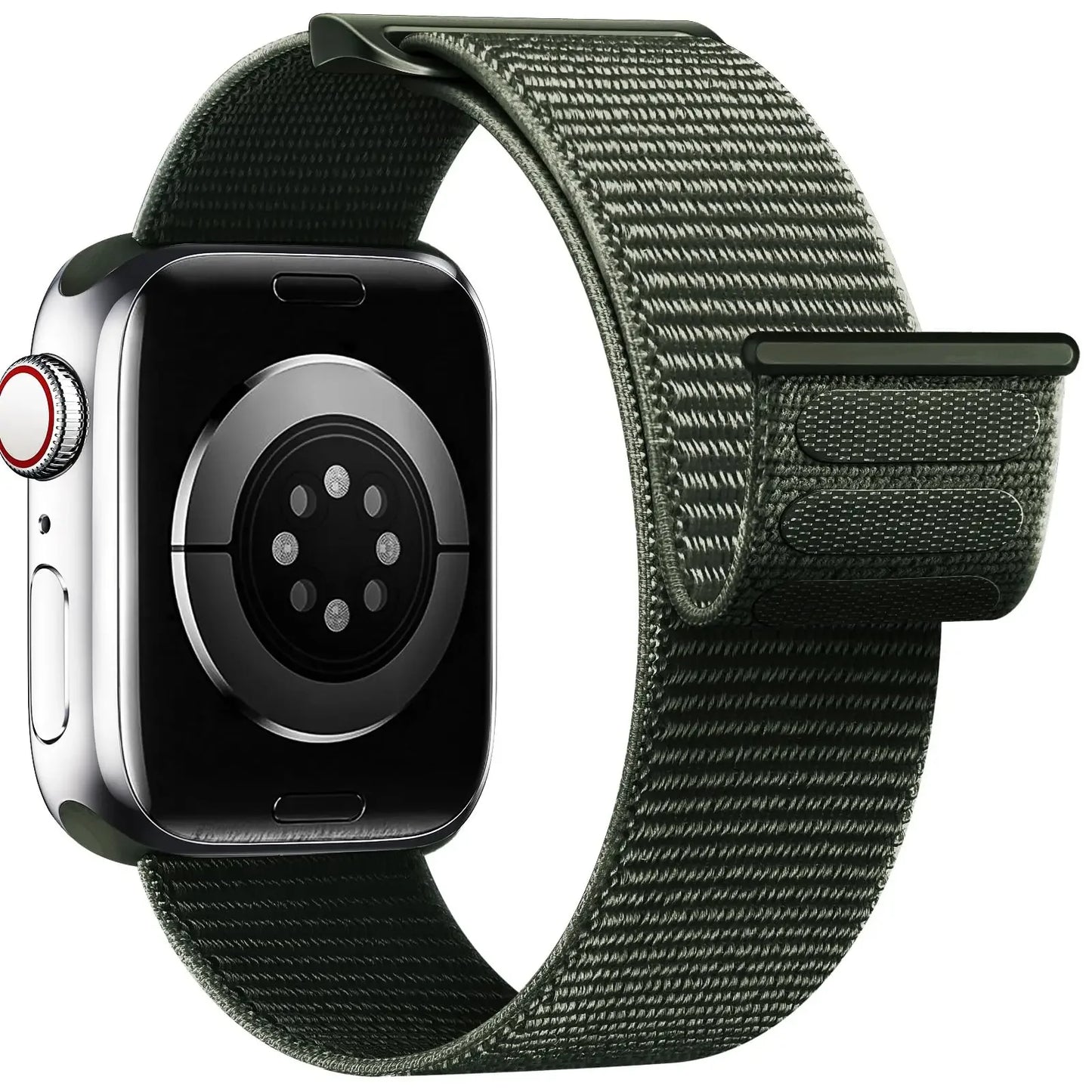 Nylon Loop Strap for Apple Watch Band 46mm 40mm 44mm 45mm 42mm 41mm 38mm Smart Belt Bracelet for IWatch Ultra 49mm 8/7/6/SE/5/4