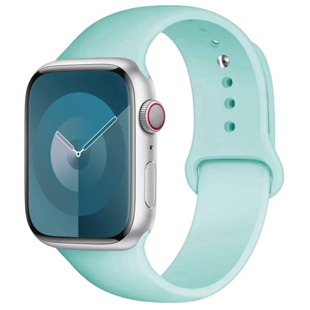 Silicone Band For Apple Watch strap sport bracelet iwatch series 8 7 6 5 4 3 SE 9 Ultra 2 49mm