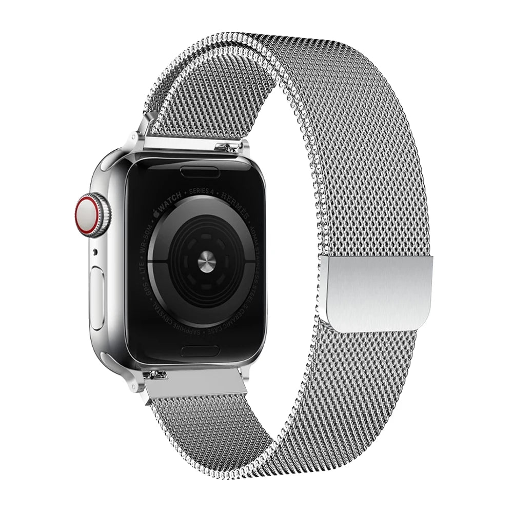 Milanese Strap For Apple Watch Ultra 2 Bracelet For iWatch Series 10 9 3 6 5 SE 7 8