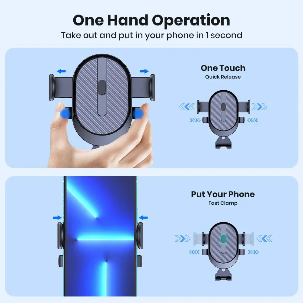 Mobile Phone Holder for Car Air Outlet Gravity Sensor Stand