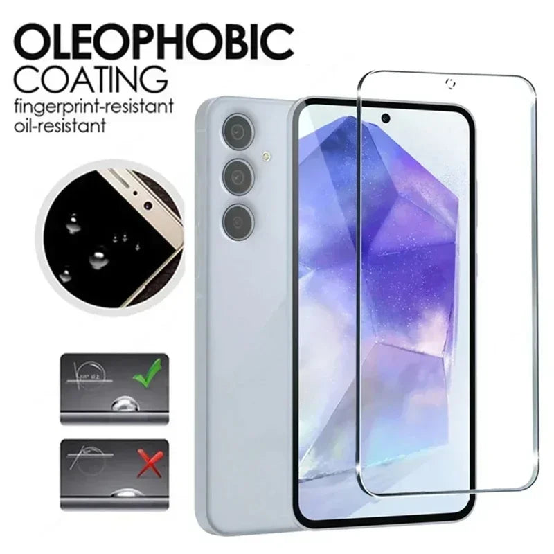 5Pcs Tempered Glass Samsung Screen Protector