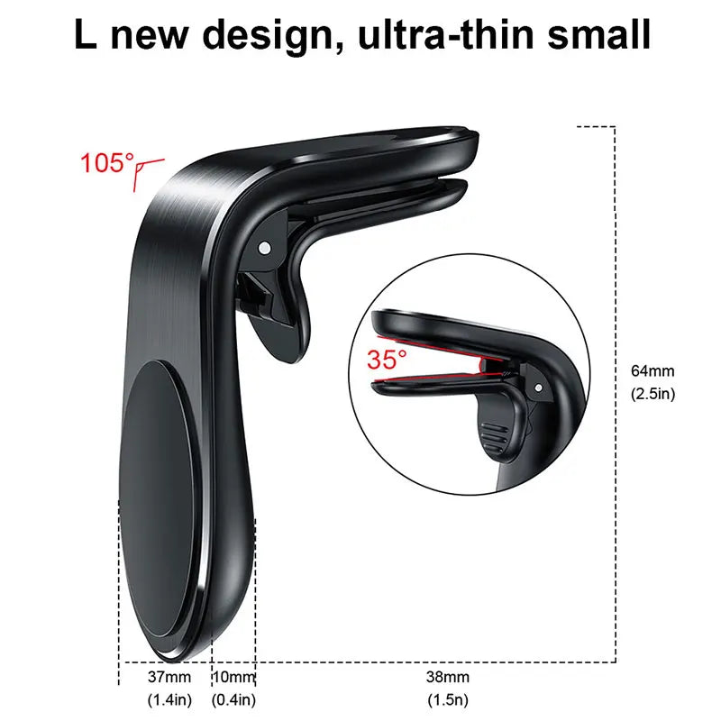 Magnetic Car Phone Holder | Flexible Phone Holder for Car