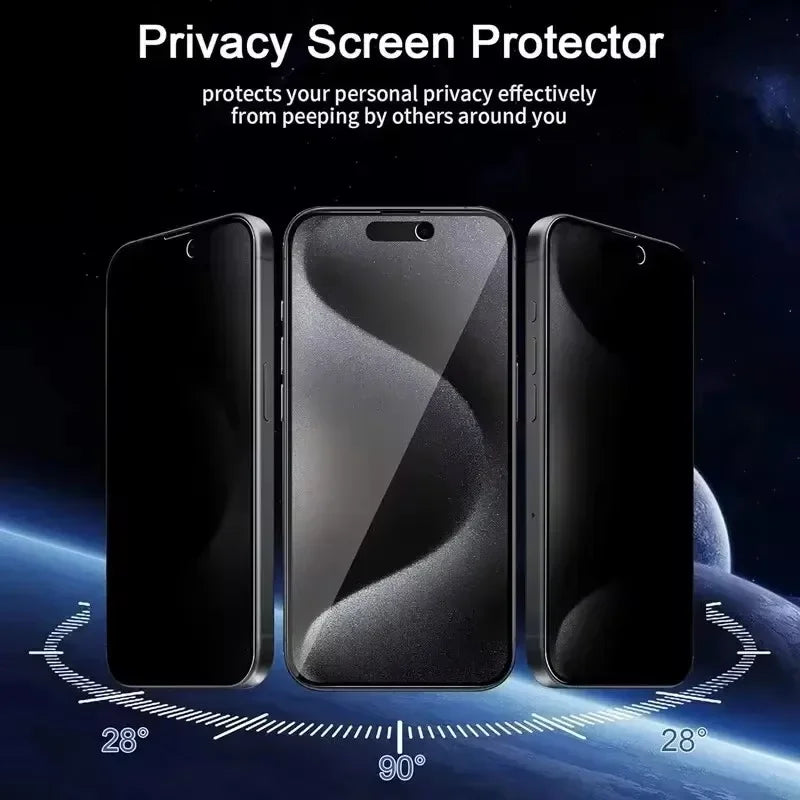 Full Cover Privacy Screen Protector for iPhone Models