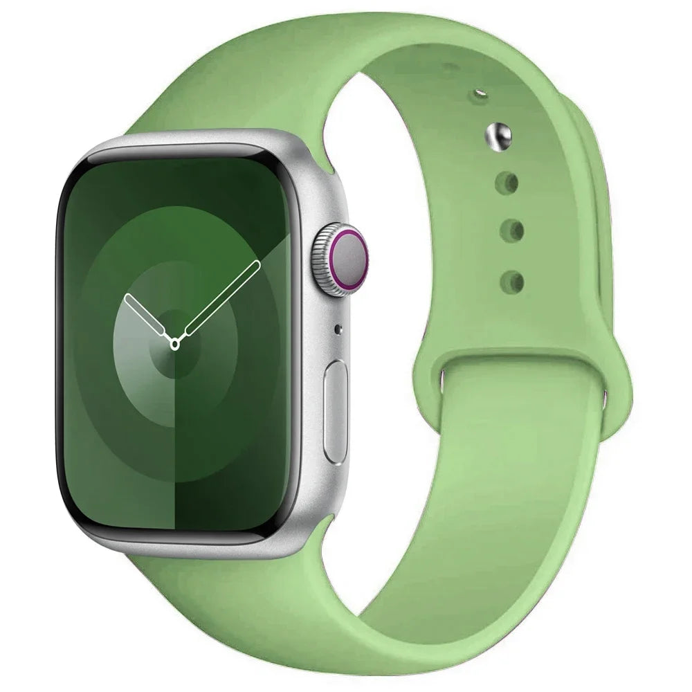 Silicone Band For Apple Watch strap sport bracelet iwatch series 8 7 6 5 4 3 SE 9 Ultra 2 49mm