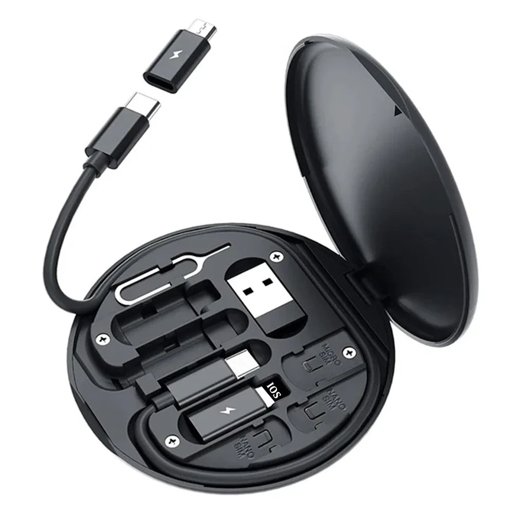 Multi USB Type C to C 60W Fast Charging Adapter Cable Kit