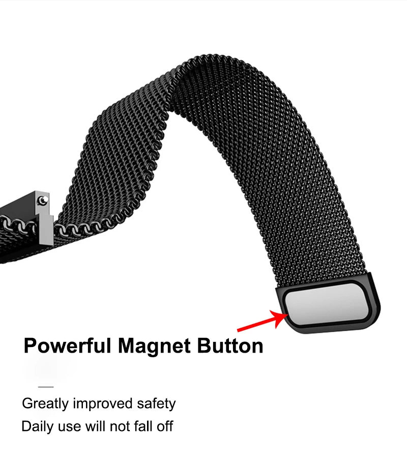 Milanese Loop Strap for Samsung Galaxy Watch 7 6 5 4
