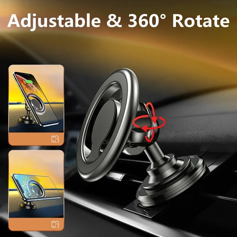 Magnetic Car Phone Holder Stand | Flexible Car Magnet Mount