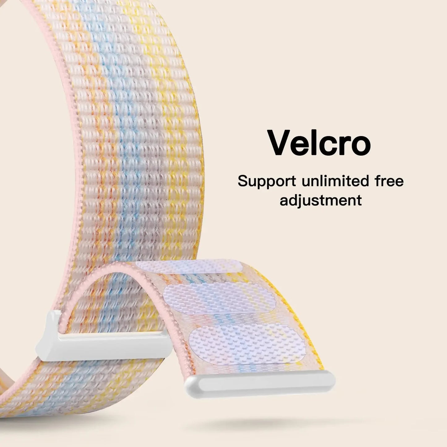 Nylon Loop Strap for Apple Watch Band 46mm 40mm 44mm 45mm 42mm 41mm 38mm Smart Belt Bracelet for IWatch Ultra 49mm 8/7/6/SE/5/4