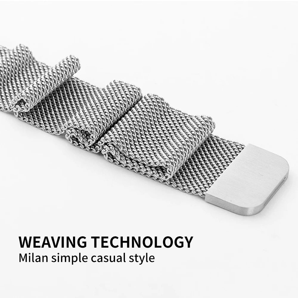 Milanese Strap For Apple Watch Ultra 2 Bracelet For iWatch Series 10 9 3 6 5 SE 7 8