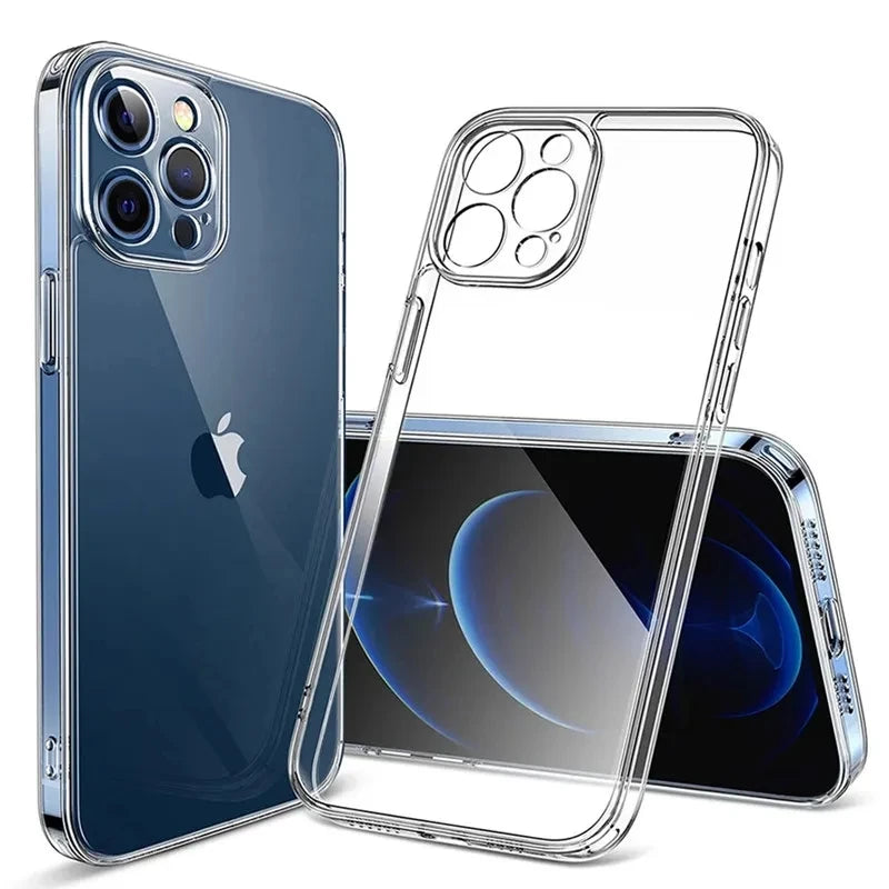 Transparent Soft TPU Silicone Clear iPhone Back Cover