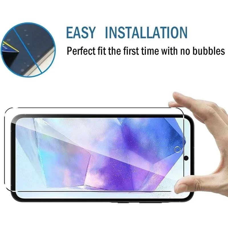 5Pcs Tempered Glass Samsung Screen Protector