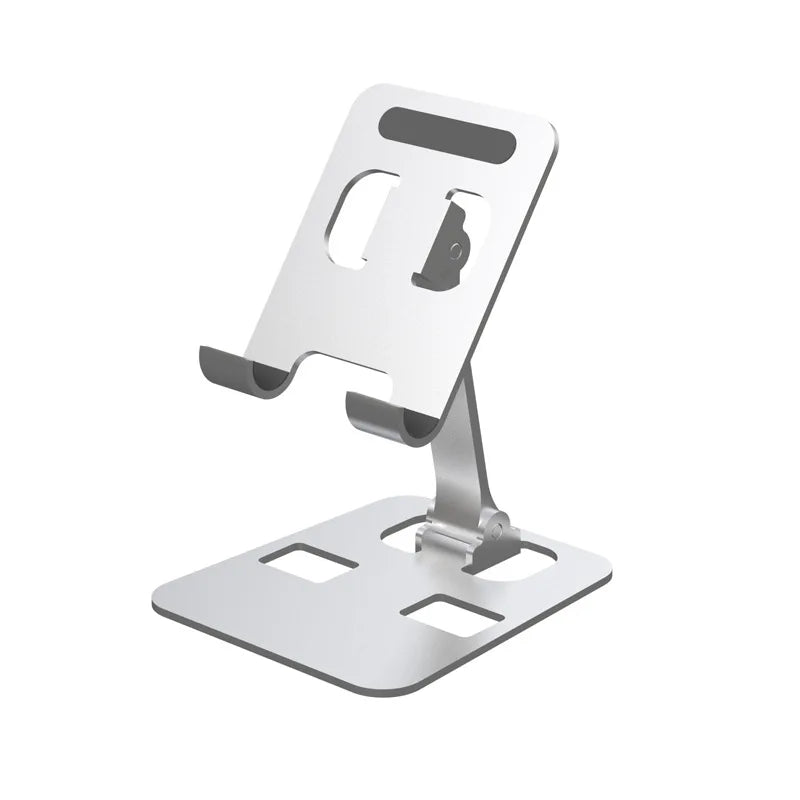 Universal Aluminum Foldable Mobile Phone Stand Holder – Compatible with Smartphones