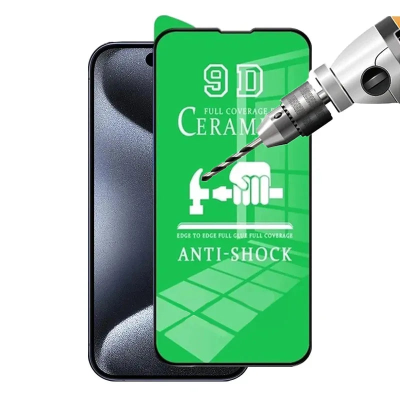 5PCS HD Soft Ceramic iPhone Screen Protector Shockproof