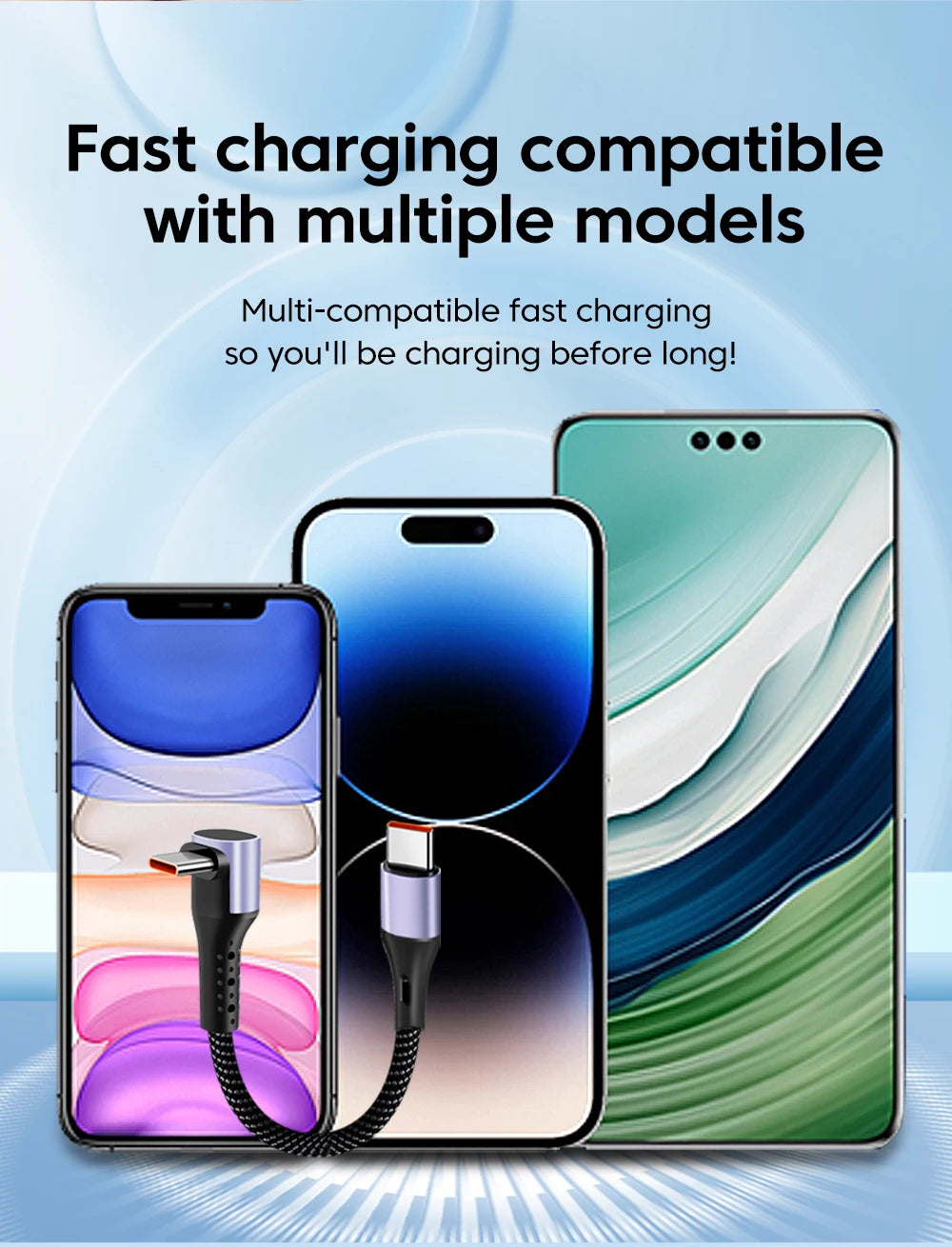15CM 30CM Short Elbow Type C to USB C Cable Fast Charging For Iphone16 15 Xiaomi Samsung Huawei Power BanK USB Type C Data Cable