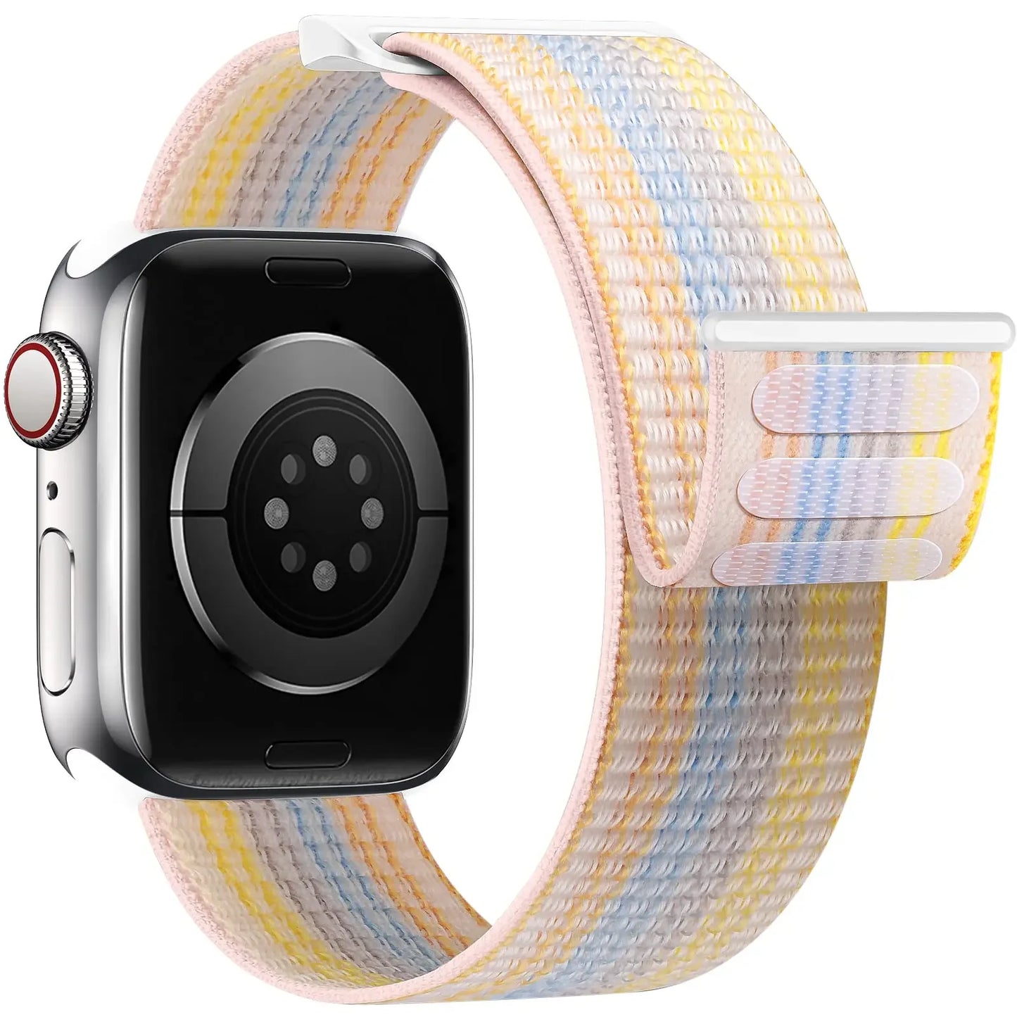Nylon Loop Strap for Apple Watch Band 46mm 40mm 44mm 45mm 42mm 41mm 38mm Smart Belt Bracelet for IWatch Ultra 49mm 8/7/6/SE/5/4