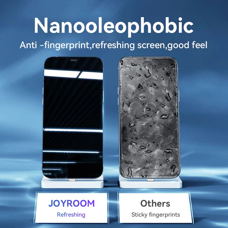 Discover Unmatched Clarity: Joyroom HD Tempered Glass Screen Protector for iPhone