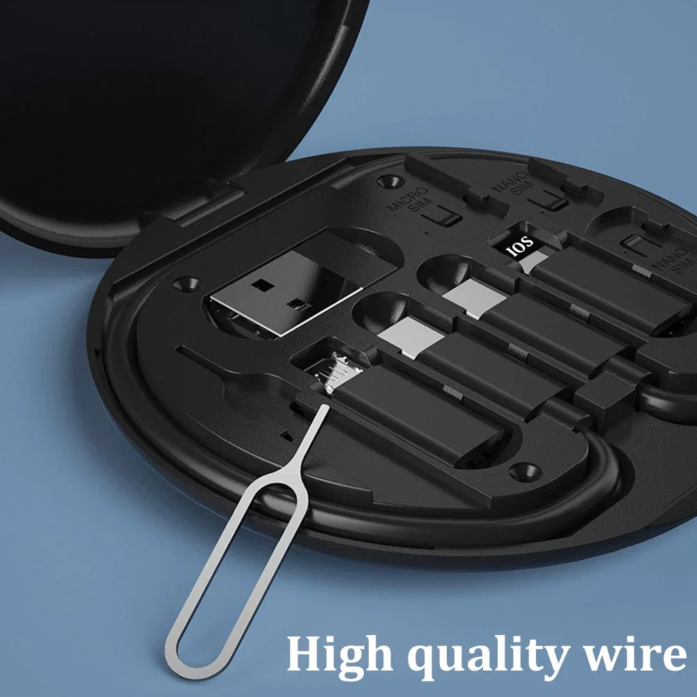 Multi USB Type C to C 60W Fast Charging Adapter Cable Kit