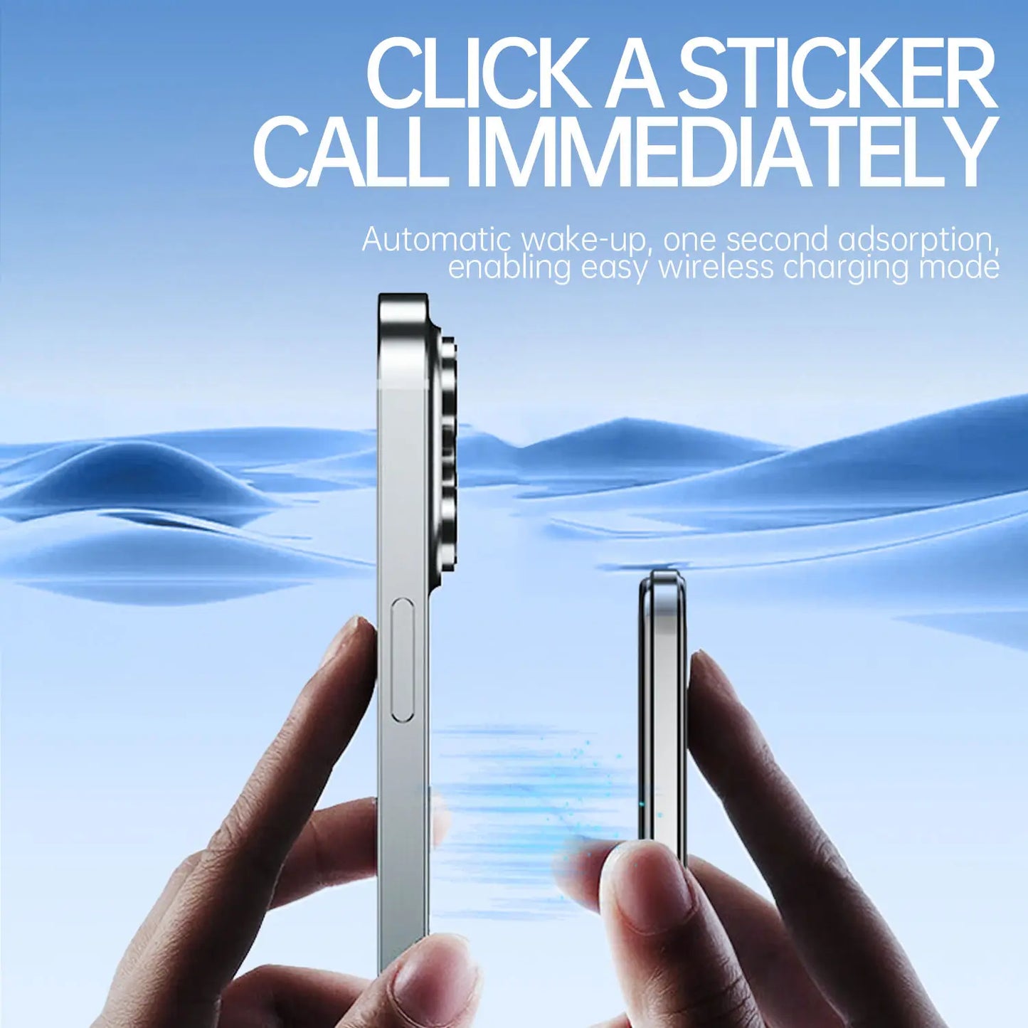 Ultra Thin Power Bank for MagSafe Magnetic Wireless Fast Charging LED Display