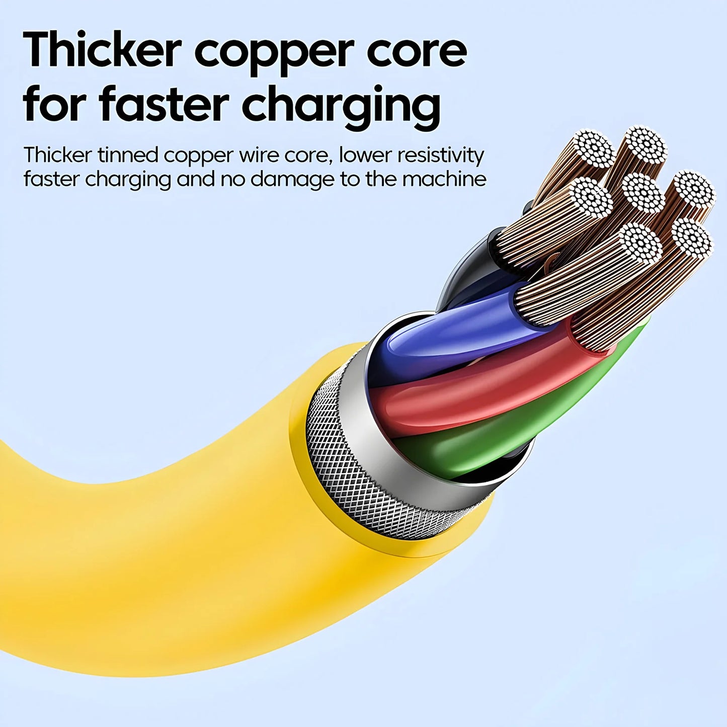 Zinc Alloy USB-C 4IN1 65W Fast Charging Cable for Phones PD