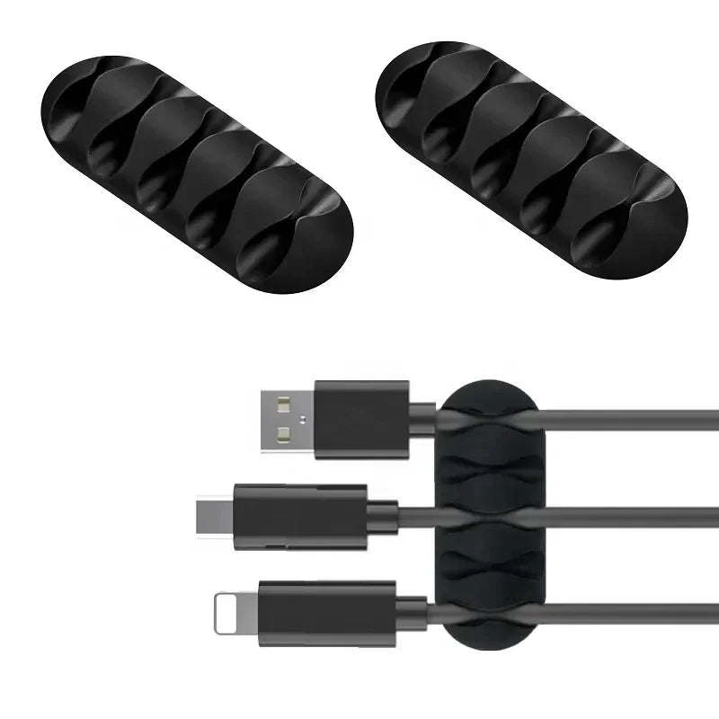 VIKEFON Cable Organizer Wire Holder Clips Desk Management
