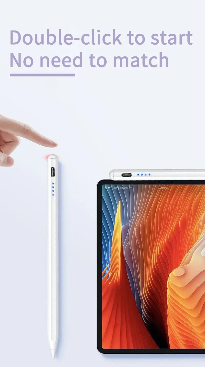 Universal Stylus Pen for iPad Tablet Apple Pencil USB-C Compatible