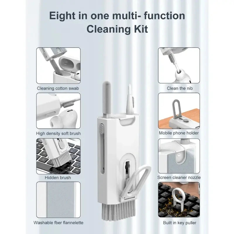 8 In 1 Keyboard Cleaning Kit Cleaner Brush Cleaning Tools