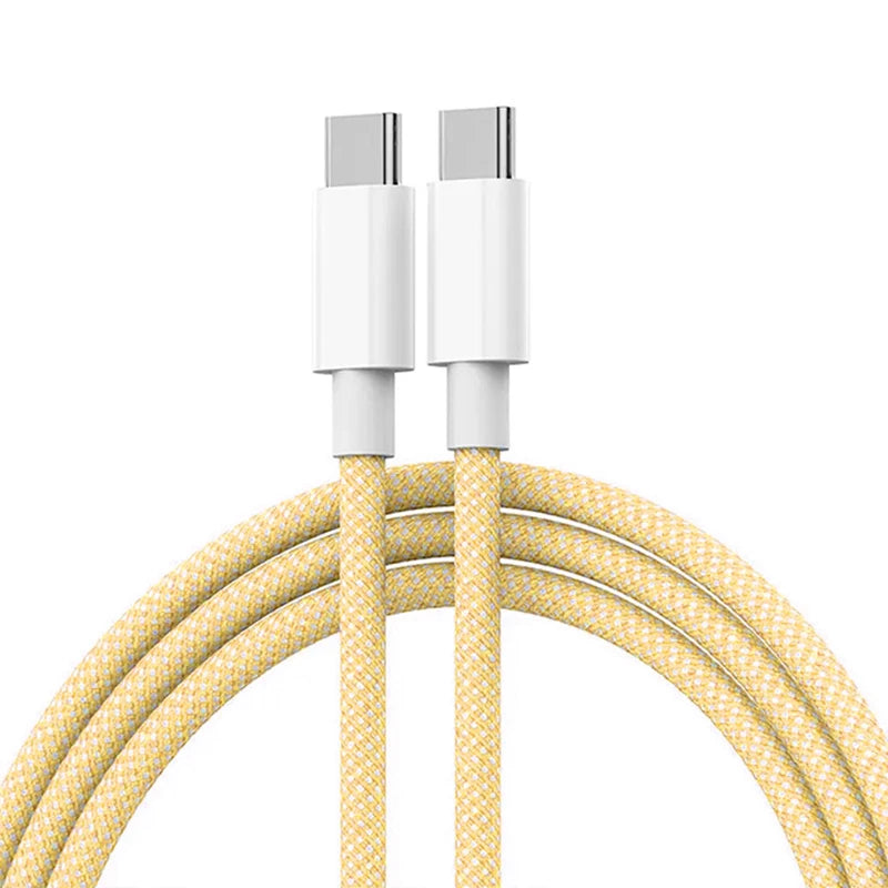 USB-C Type C Cable 60W Fast Charging iPhone Huawei Samsung