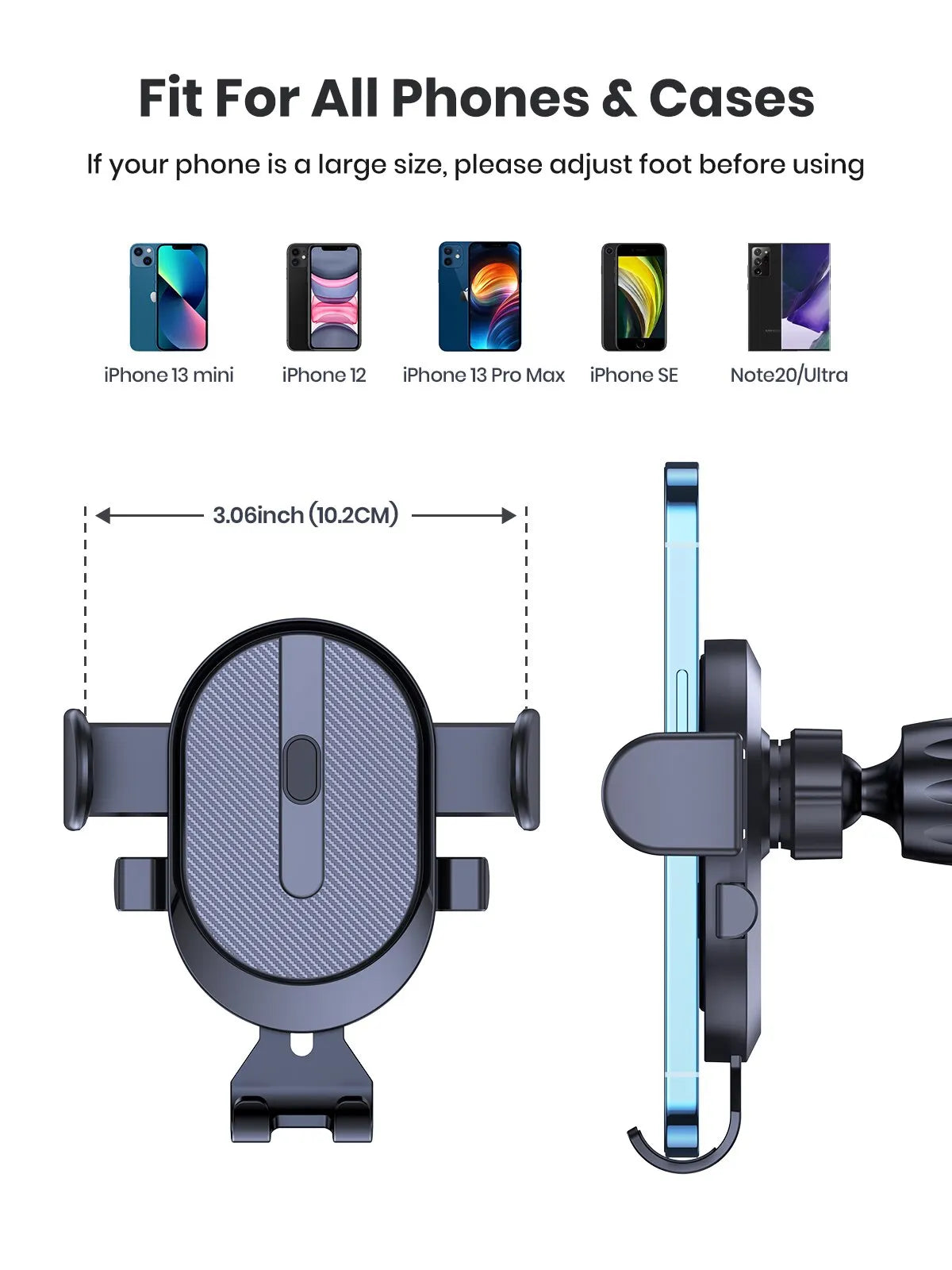 Mobile Phone Holder for Car Air Outlet Gravity Sensor Stand