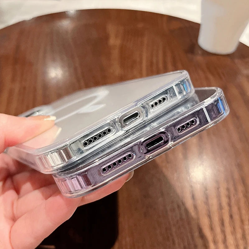 For MagSafe Magnetic Clear iPhone Case | Shockproof Cover