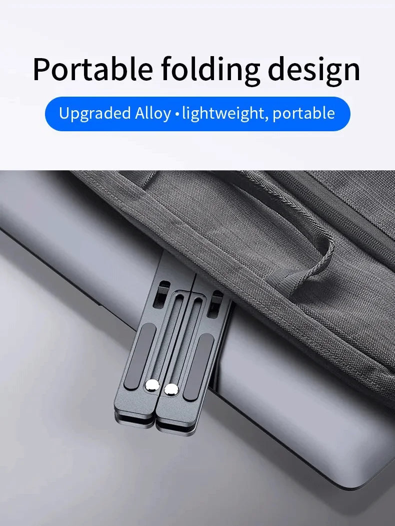 Foldable Laptop Stand Adjustable Portable Notebook Bracket Support