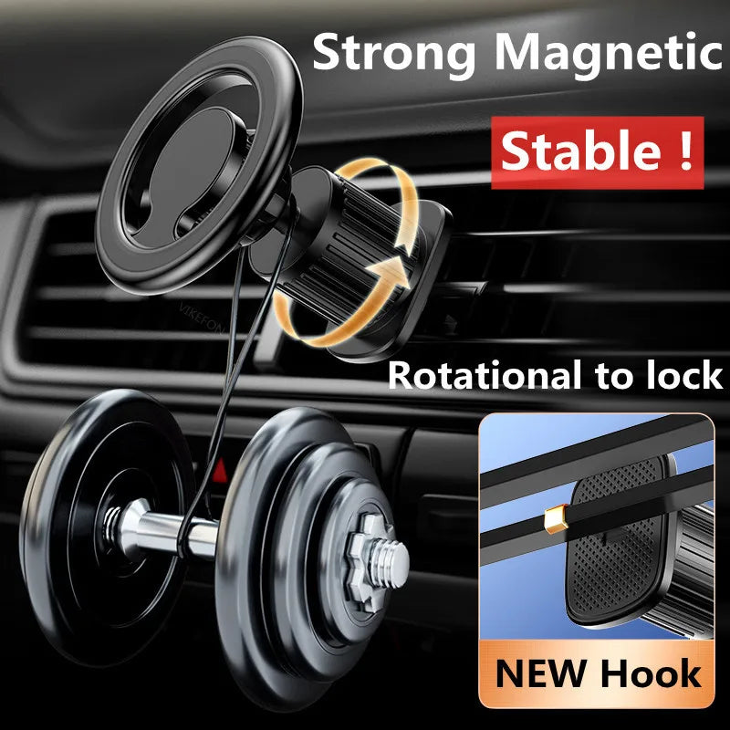 Magnetic Car Phone Holder Stand | Flexible Car Magnet Mount