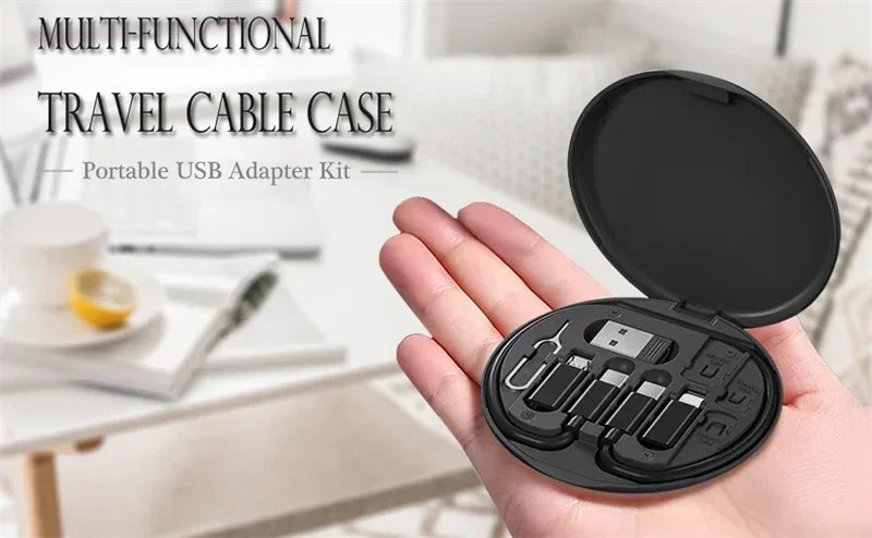 60W Fast Charging iPhone Data Cable Kit | Multi USB Cable