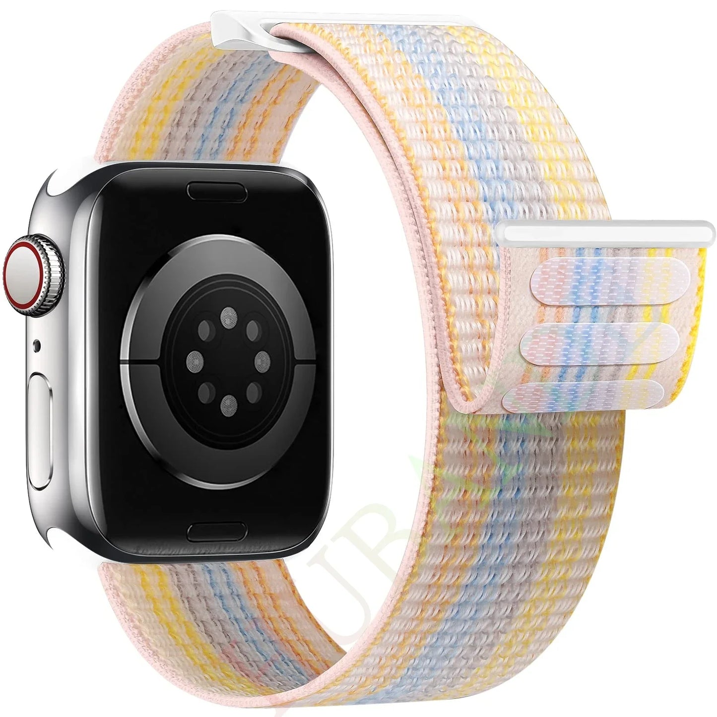 Nylon Loop Strap for Apple Watch Band 46mm 40mm 44mm 45mm 42mm 41mm 38mm Smart Belt Bracelet for IWatch Ultra 49mm 8/7/6/SE/5/4