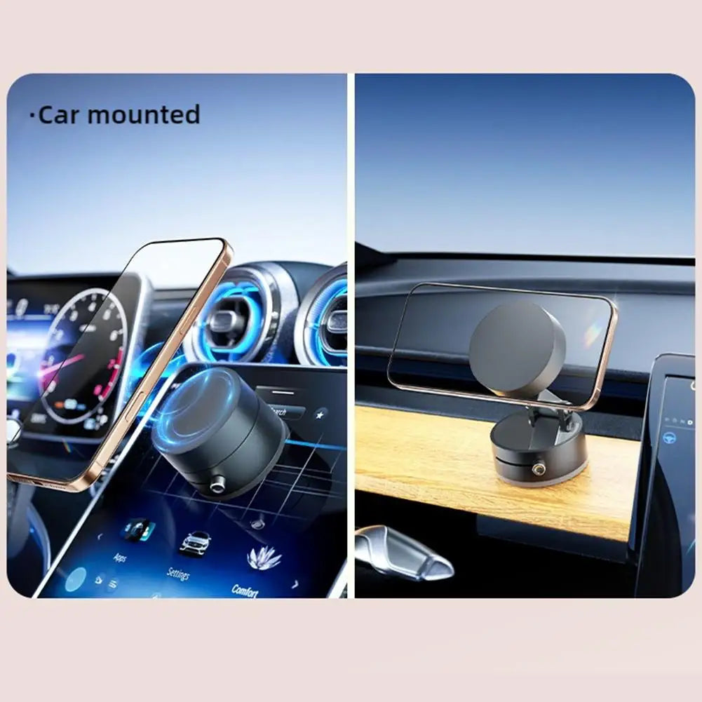 Double Sided Suction Cup Magnetic Phone Holder Lazy Multi-functional