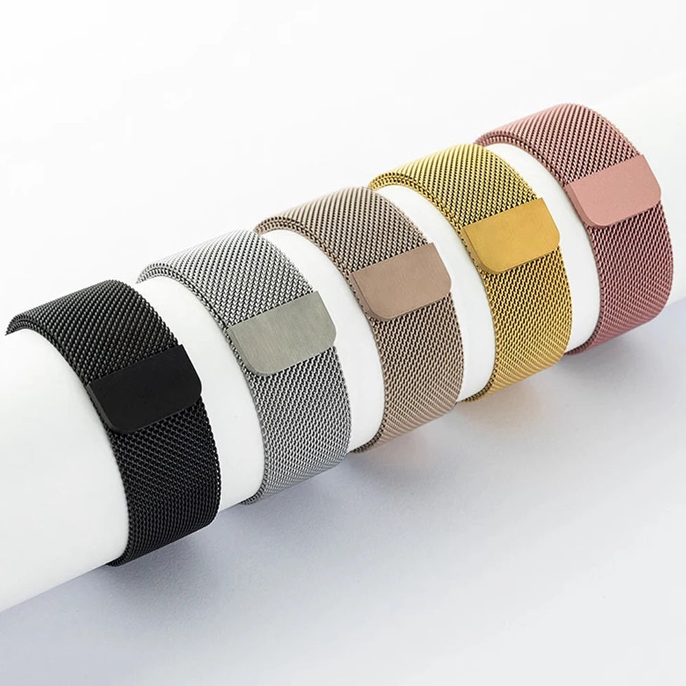 Milanese Strap For Apple Watch Ultra 2 Bracelet For iWatch Series 10 9 3 6 5 SE 7 8