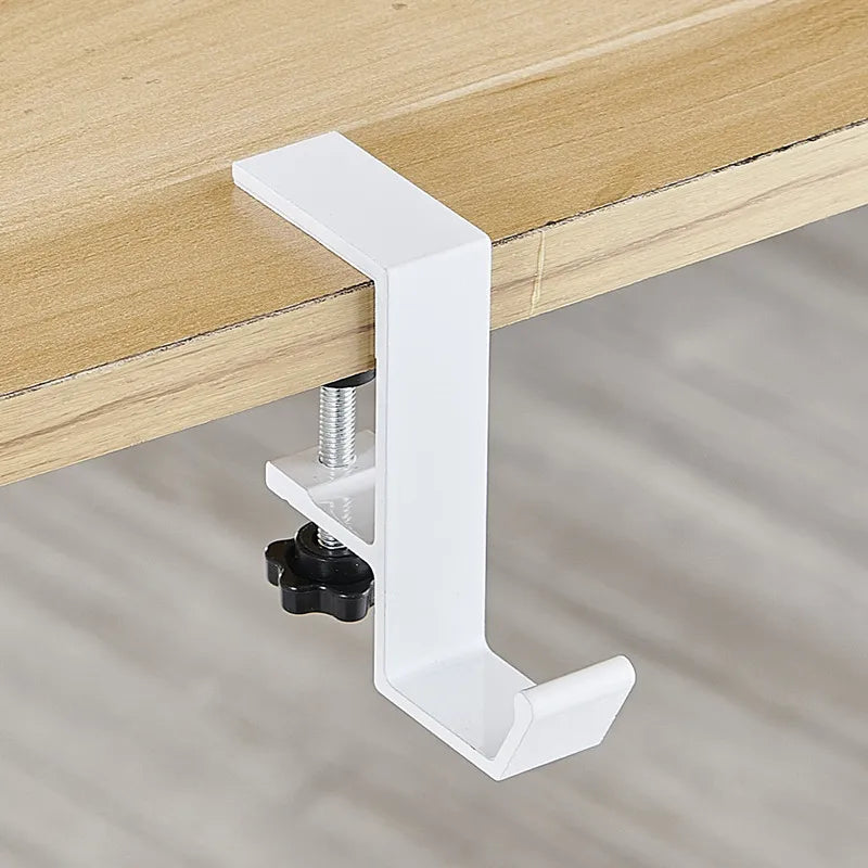 Adjustable Desk Hook Headset Hanger Holder Office Organizer