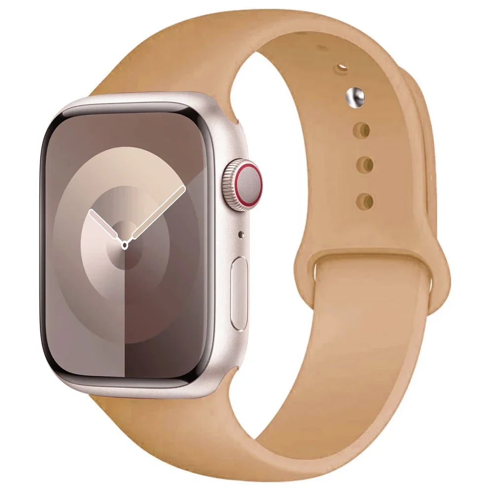 Silicone Band For Apple Watch strap sport bracelet iwatch series 8 7 6 5 4 3 SE 9 Ultra 2 49mm