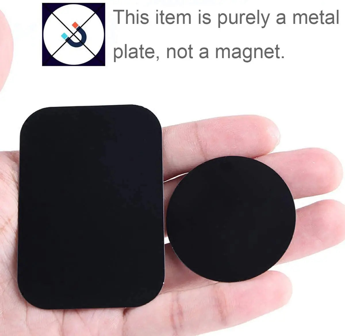 5pcs Metal Disk Plate for Magnetic Phone Holder Car Use