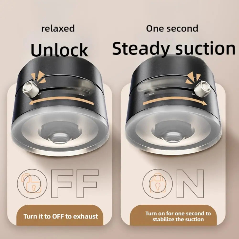 Double Sided Suction Cup Magnetic Phone Holder Lazy Multi-functional