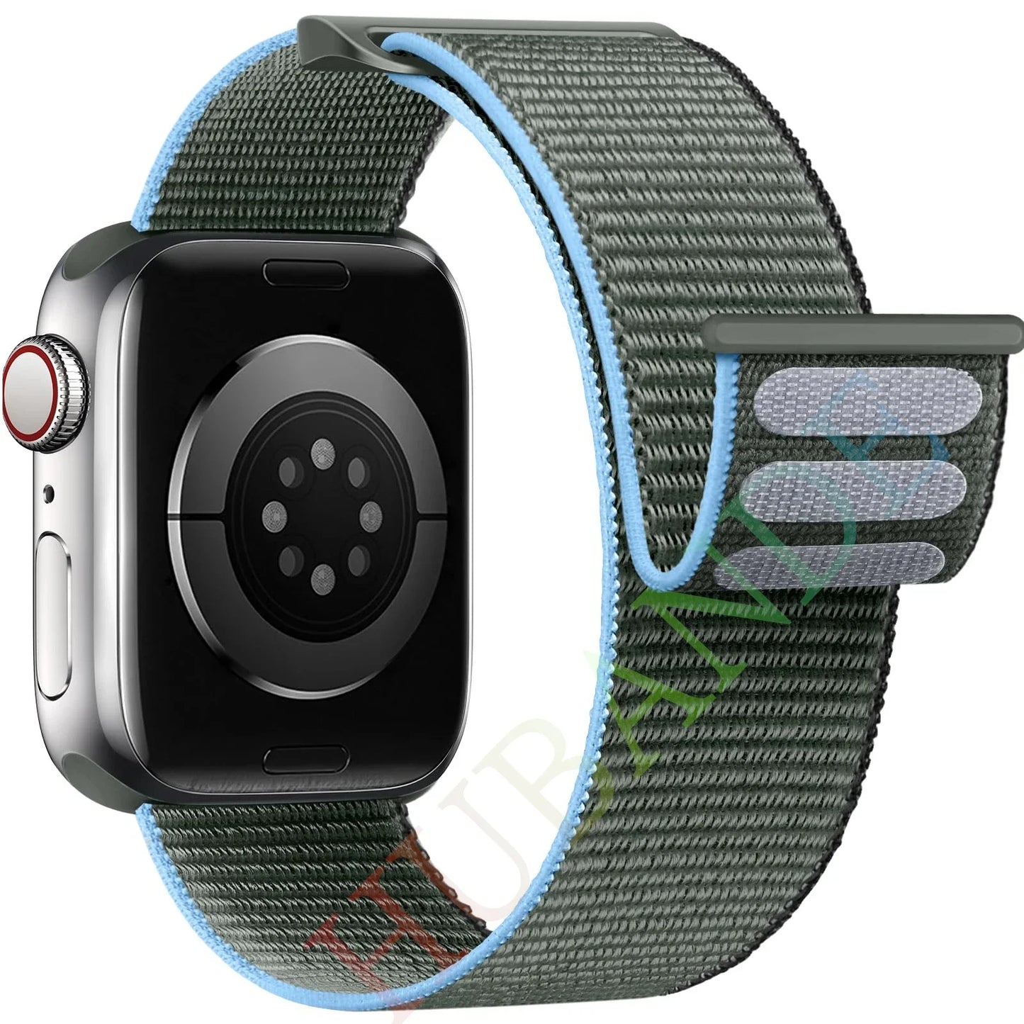 Nylon Loop Strap for Apple Watch Band 46mm 40mm 44mm 45mm 42mm 41mm 38mm Smart Belt Bracelet for IWatch Ultra 49mm 8/7/6/SE/5/4