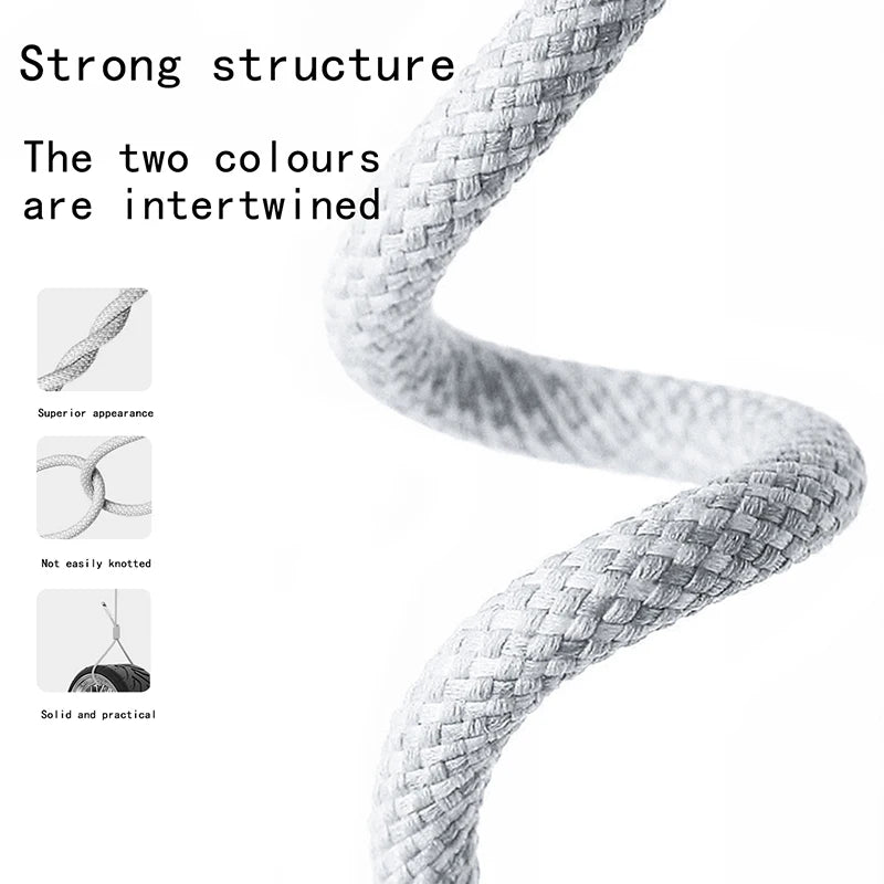 USB Cable For iPhone Fast Charging USB Type C Braided 60W