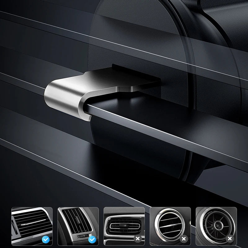 Baseus Phone Holder for Car Air Vent | Flexible Phone Stand