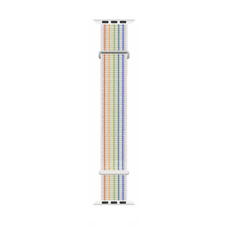 Nylon Loop Strap for Apple Watch Band 46mm 40mm 44mm 45mm 42mm 41mm 38mm Smart Belt Bracelet for IWatch Ultra 49mm 8/7/6/SE/5/4