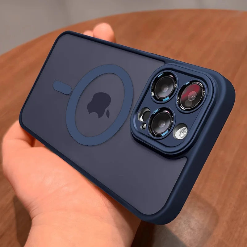 Luxury MagSafe Magnetic iPhone Wireless Charging Case Cover