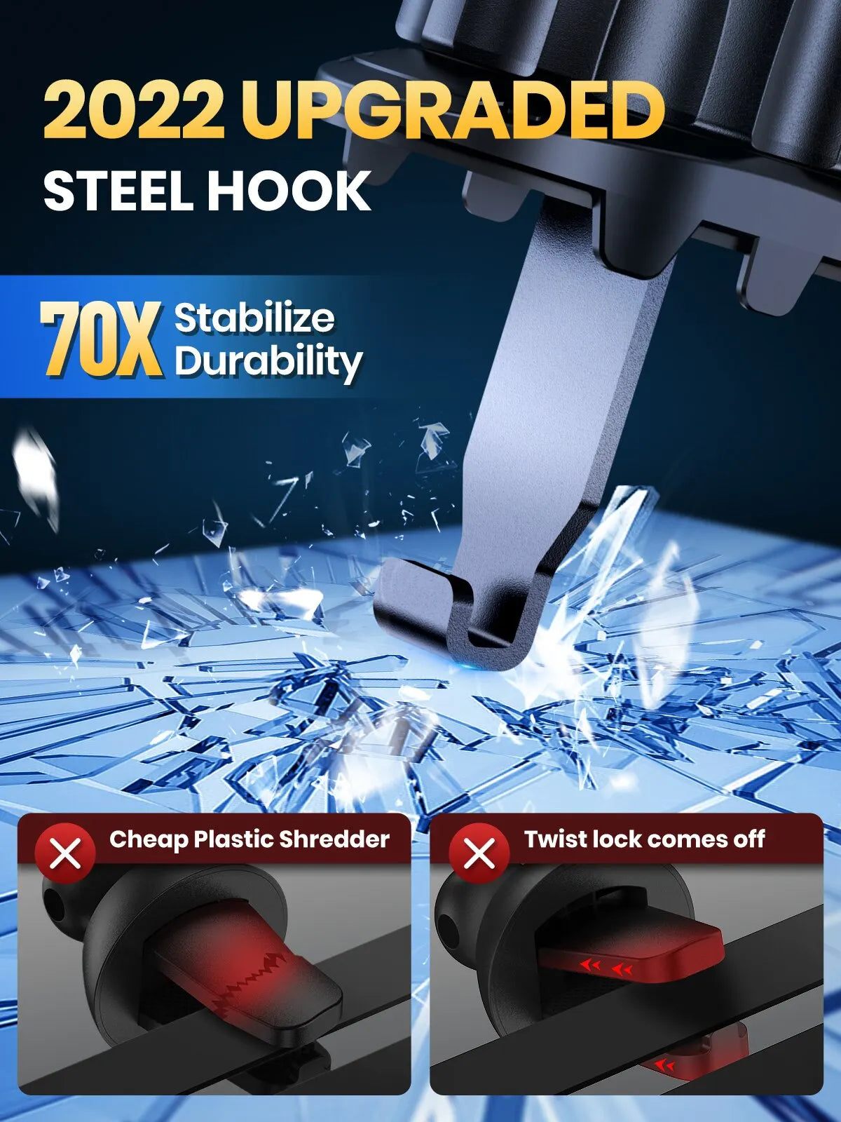 Mobile Phone Holder for Car Air Outlet Gravity Sensor Stand