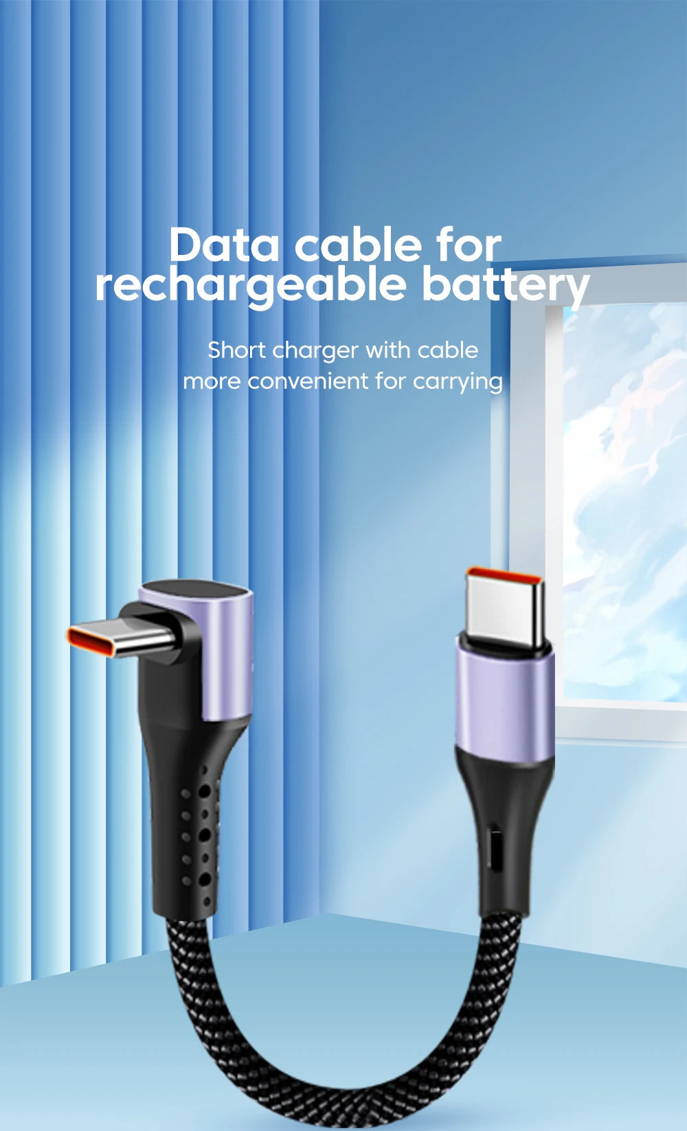 15CM 30CM Short Elbow Type C to USB C Cable Fast Charging For Iphone16 15 Xiaomi Samsung Huawei Power BanK USB Type C Data Cable